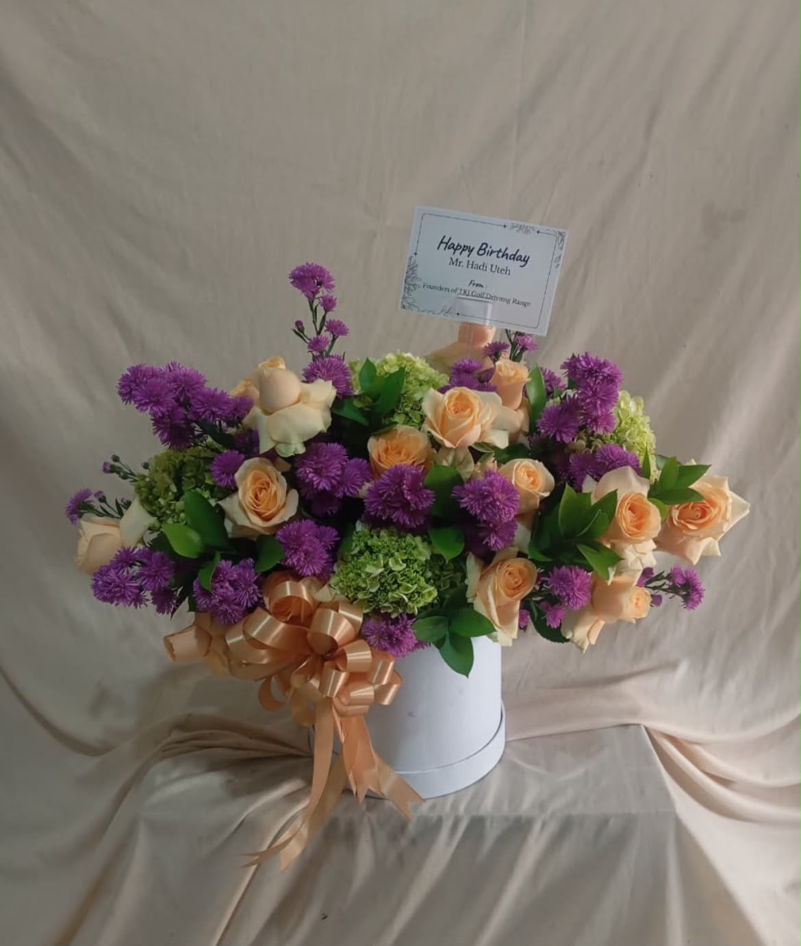 Bloom box bunga segar dari florist Cileungsi